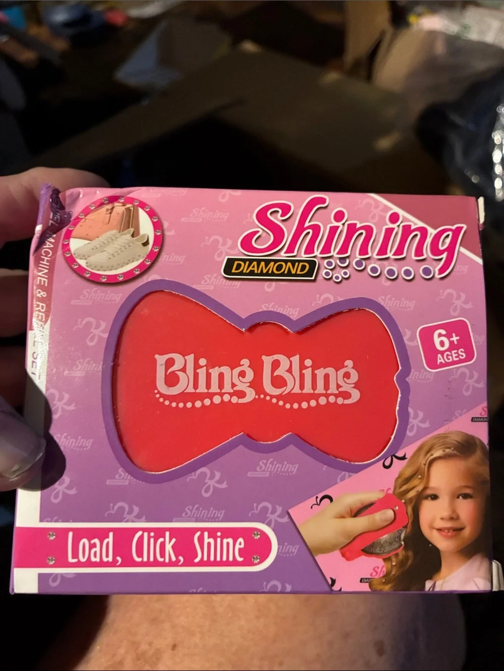 Bling Bling Kids Hair Accessory Kit - Pink